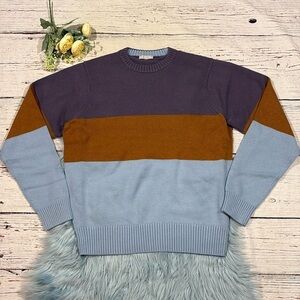 NWOT AYR The Yachty Luxury Men's Merino Wool Knit Sweater - Moma